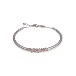 YLVA LI Meadow Silver Champagne 5053>Armband Clearance