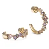 YLVA LI Meadow Avantgarde Pink Amethyst Guld 6012>Örhängen Sale