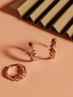 YLVA LI Meadow Ring Peridot – Guld>Ringar Outlet