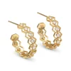 YLVA LI Nova Crystal Guld 6061>Örhängen Discount