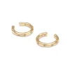 YLVA LI Petite Bertha Cuff Light Champagne Guld 6041>Örhängen Best