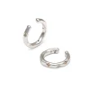 YLVA LI Petite Bertha Cuff Light Champagne Silver 6042>Örhängen Discount