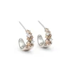 YLVA LI Petite Meadow Champagne Silver 6003>Örhängen Hot