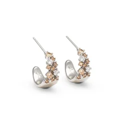 YLVA LI Petite Meadow Champagne Silver 6003>Örhängen Hot
