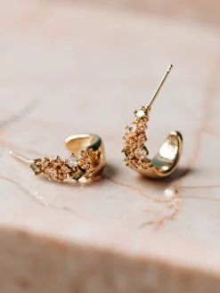 YLVA LI Petite Meadow Peridot Guld 6001>Örhängen New