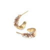 YLVA LI Petite Meadow Pink Amethyst Guld 6002>Örhängen Clearance