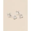 YLVA LI Signature Stud Diamond Örhängen 3,4mm – Silver 8626>Signature Diamond Collection Outlet