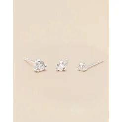 YLVA LI Signature Stud Diamond 2,9mm – Silver 8624><noscript><img width=