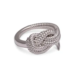 YLVA LI Yves Knot Ring Silver 3092>Ringar Clearance